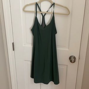 Outdoor Voices Hunter Green dress